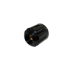 KNOB/CAP BLACK 2mm PITCH