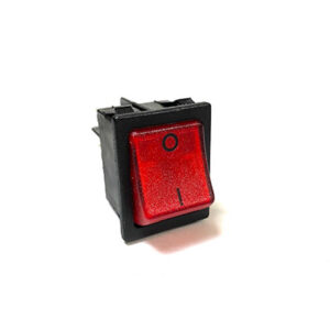 SWITCH LUMINOUS RED 2 POLE