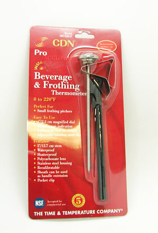 FROTHING THERMOMETER 1 IN – Rebel Espresso Parts